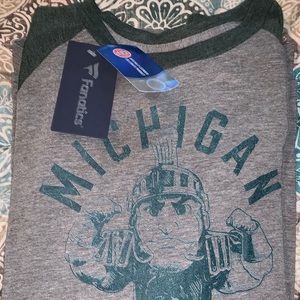 NWT Fanatics Michigan State “Sparty Flex” shirt